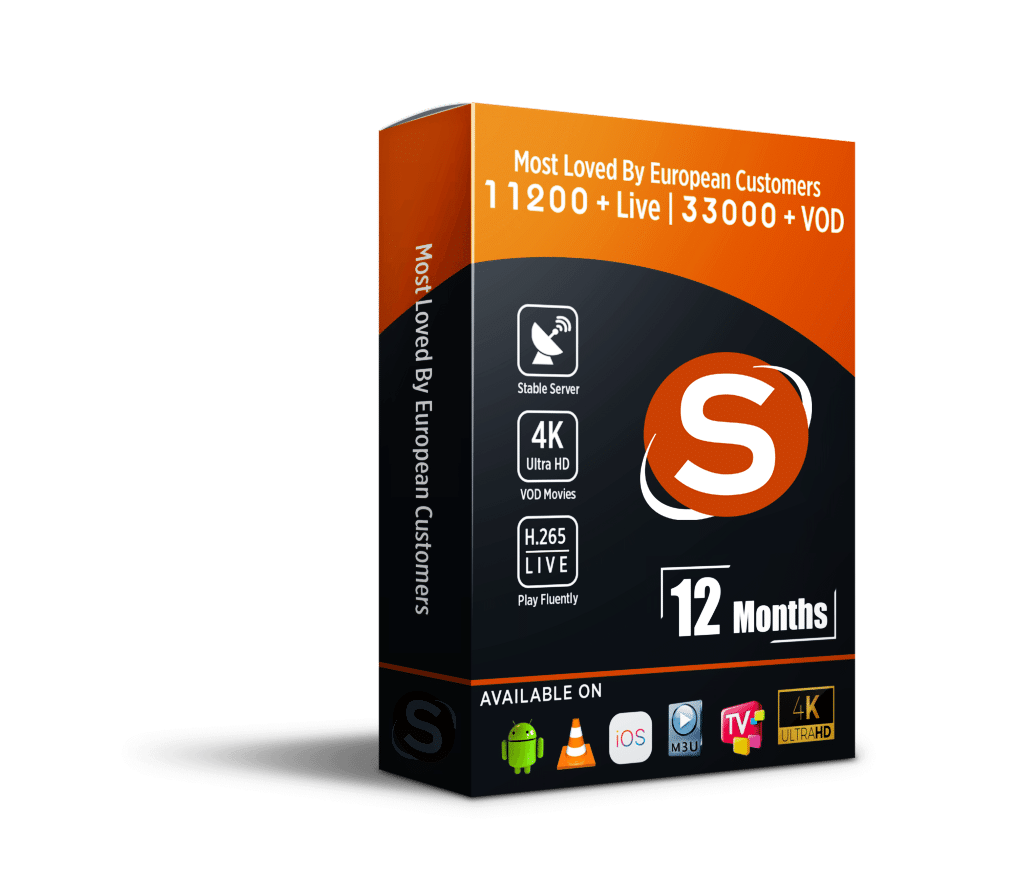 12 Months IPTV Subscription